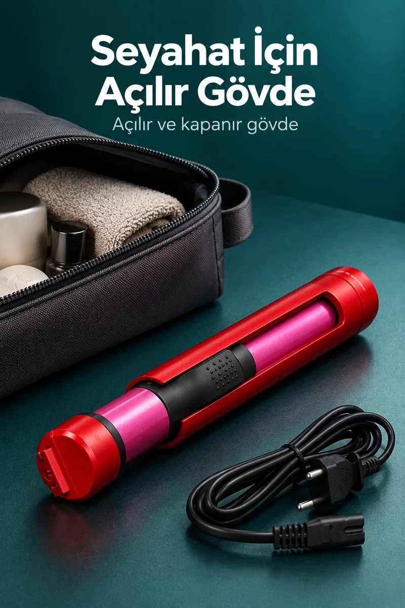 Çıkarılabilir Kablolu Seyahat Tipi Çok Amaçlı Saç Şekillendirici görsel 5