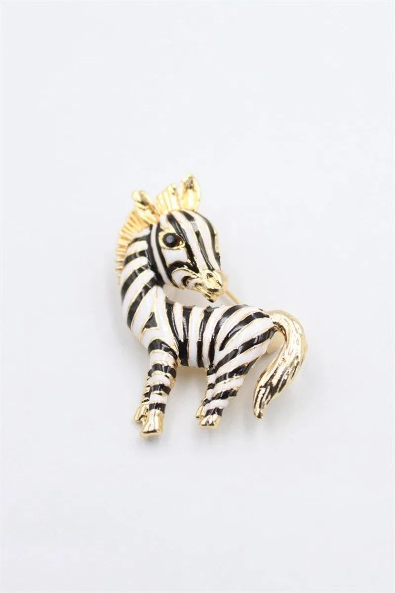 Zebra Broş - ÇOK RENKLİ
