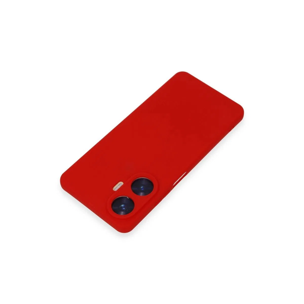 Realme C55 Kılıf Nano İçi Kadife Silikon - Kırmızı görsel 2
