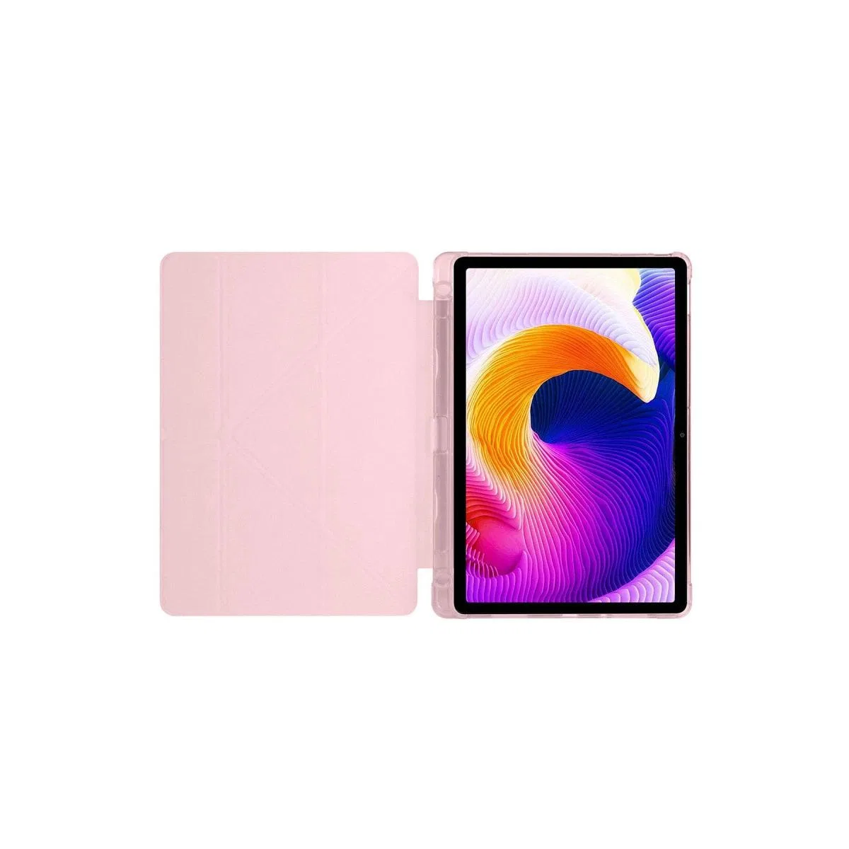 Xiaomi Redmi Pad Se 4g Kılıf Kalemlikli Mars Tablet Kılıfı - Rose Gold görsel 2