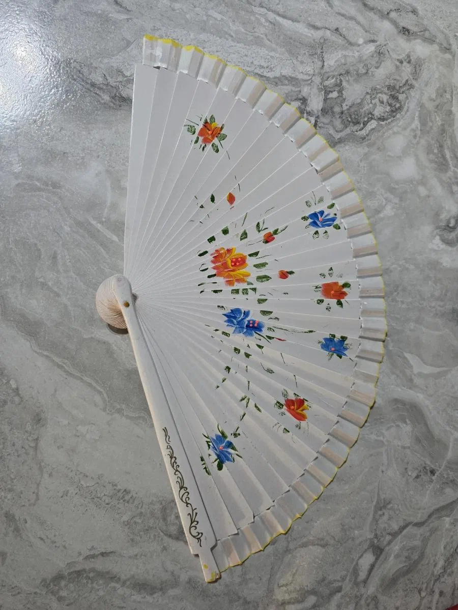 Bambu Çift Taraflı Yelpaze Karışık Renkler 12'li Paket görsel 4