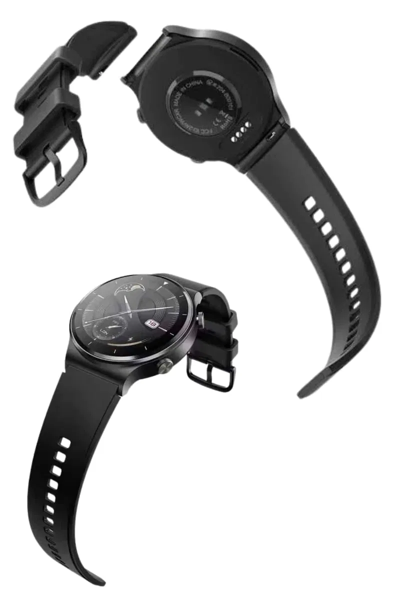 Akıllı Saat Amoled Ekran Bluetooth Bağlantılı Sesli Görüşme Nabız Ölçer görsel 5