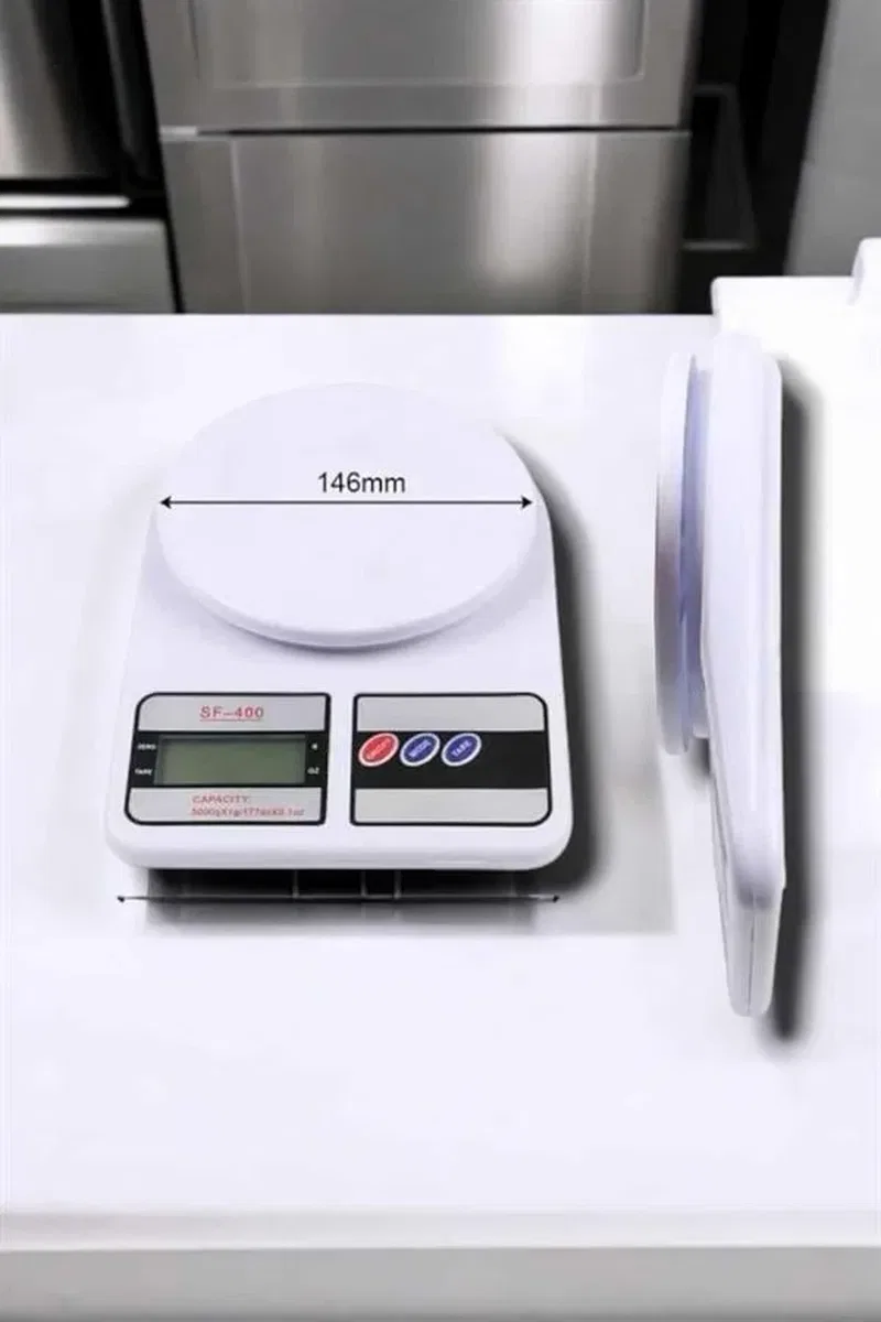 Net LCD Ekran ve Otomatik Kapanma Özelliği ile Uzun Ömürlü Dijital Mutfak Tartısı görsel 5