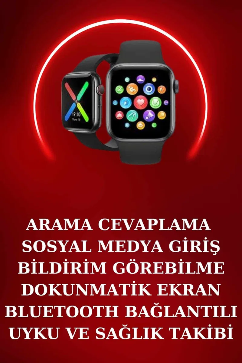 Yeni Nesil Akıllı Saat ve Ucuz Kaliteli Bluetooth Kablosuz Kulaklık Amoled Ekran görsel 2