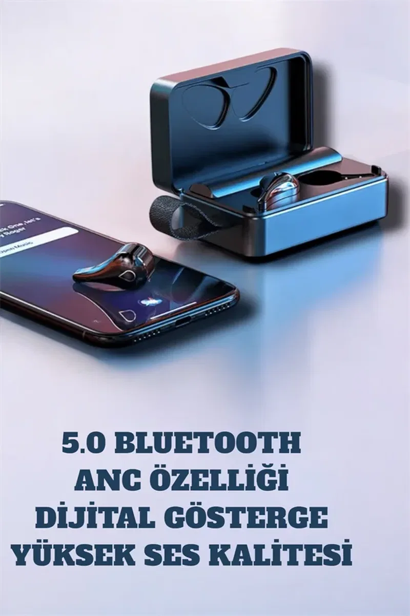 Aktif Gürültü Önleme (ANC) ve Suya Dayanıklı Kulaklık Android & iOS Uyumlu görsel 5
