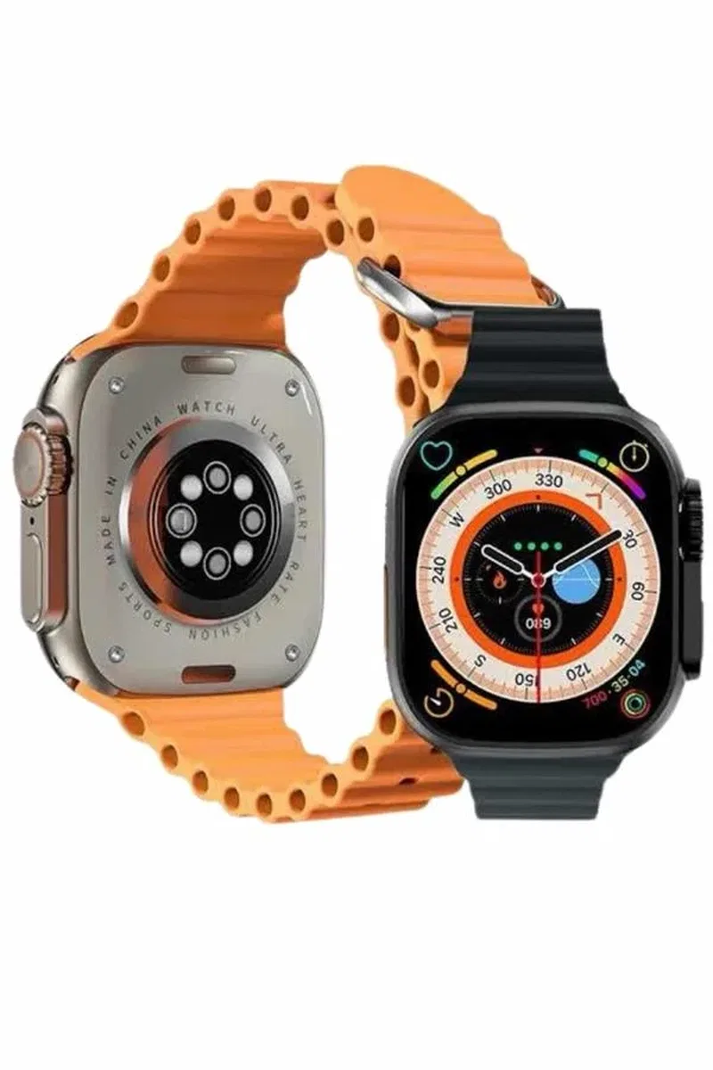 Ultra Akıllı Saat 49 Mm Çift Kordonlu Arama Cevaplama Bluetooth Bağlantılı görsel 4