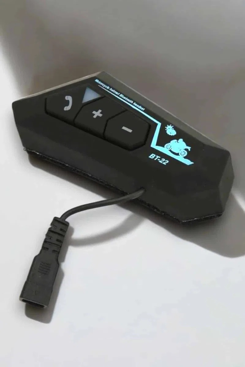 Kask Kulaklık Bluetooth Motosiklet Kulaklık Intercom Su Geçirmez görsel 2