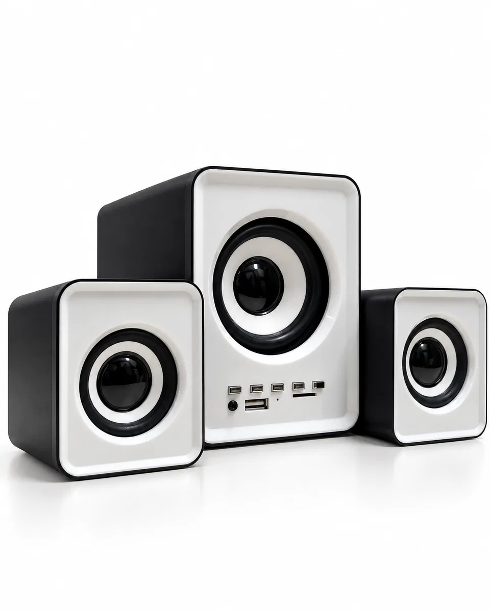 Bluetooth Özellikli Mini Dijital Hoparlör Seti görsel 6