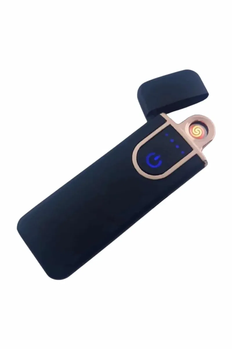 USB Şarjlı Alevsiz Çakmak Elektronik Çakmak Kamp Çakmağı görsel 5