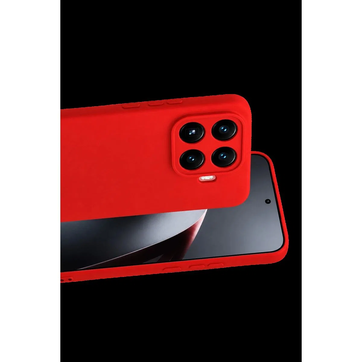 Xiaomi Mi 17t Pro First Silikon - Kırmızı görsel 2