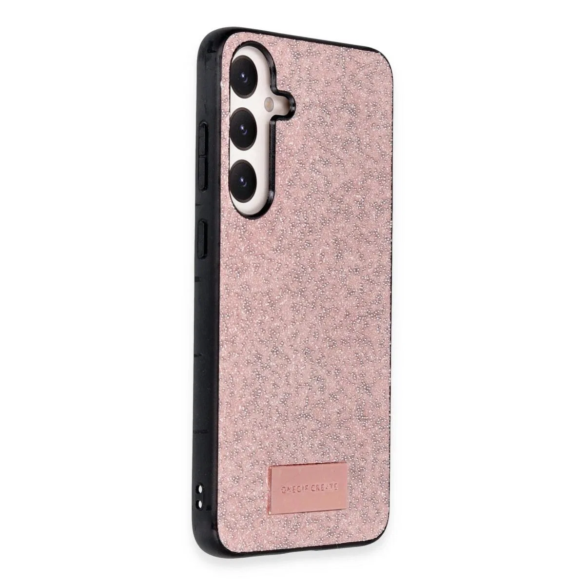 Onegif Samsung Galaxy A25 5g Bright Simli Kapak - Pembe görsel 2