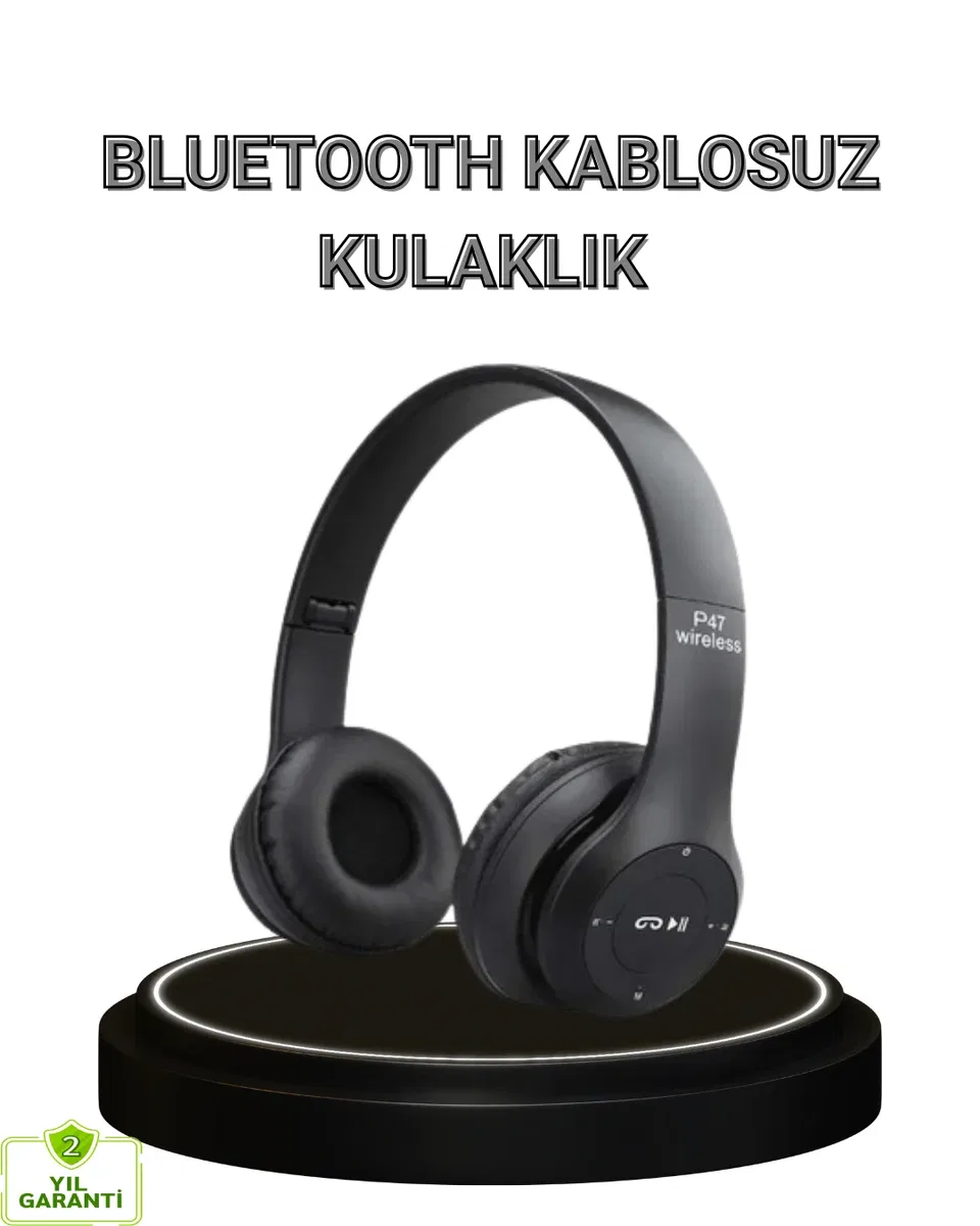 Kablosuz Kulaklık – Ergonomik Tasarım ve Uzun Pil Ömrü