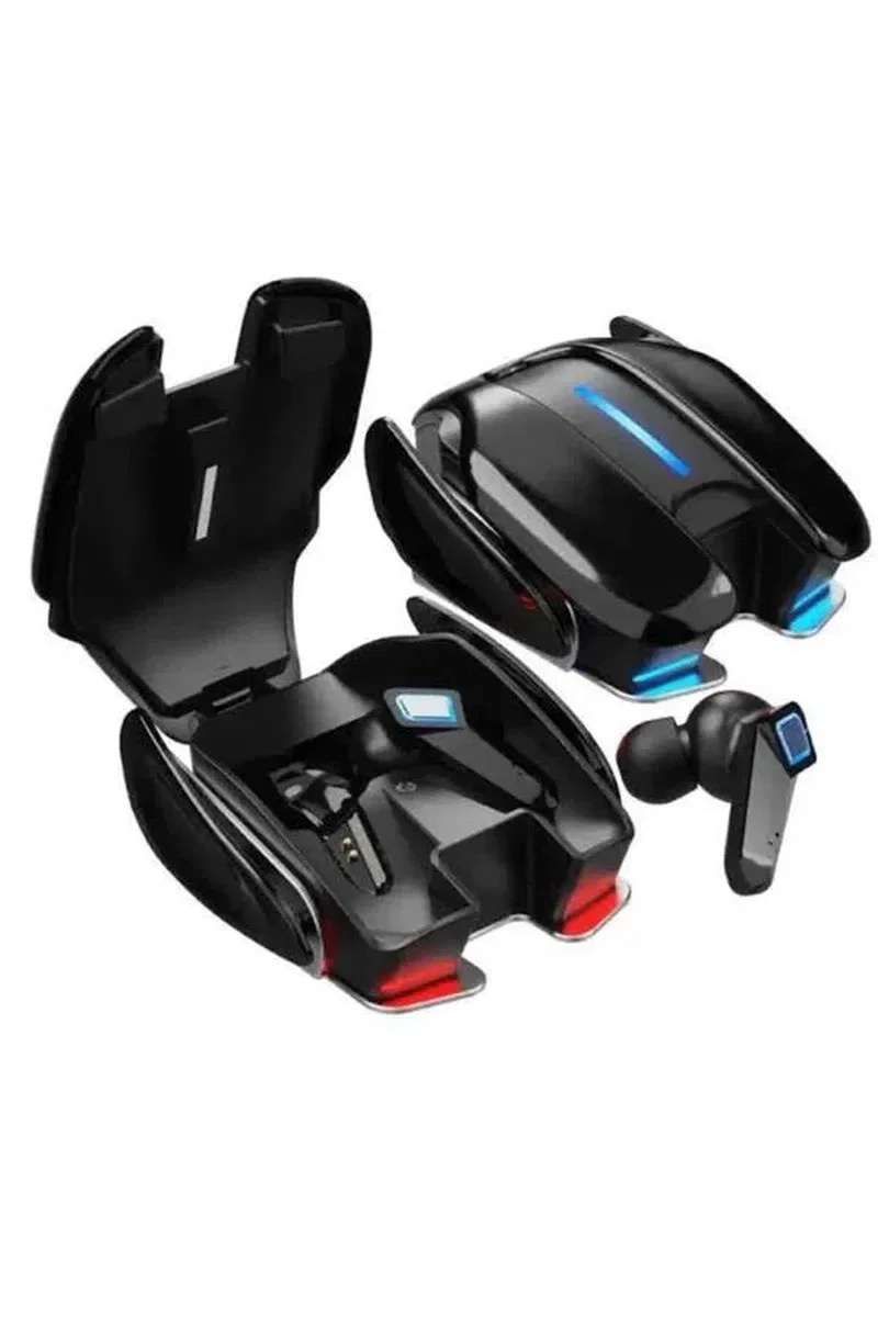 Gamer Kulaklık Gecikme Yapmaz Yüksek Ses Kaliteli Kablosuz Bluetooth Kulaklık görsel 3