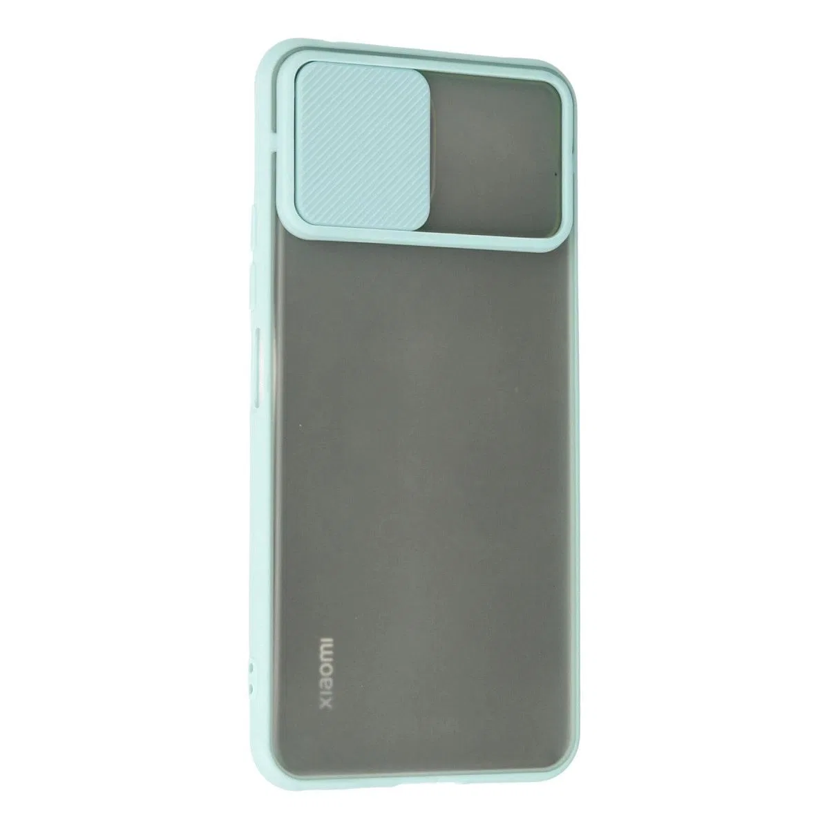 Xiaomi Mi 11 Lite Kılıf Palm Buzlu Kamera Sürgülü Silikon - Turkuaz görsel 3