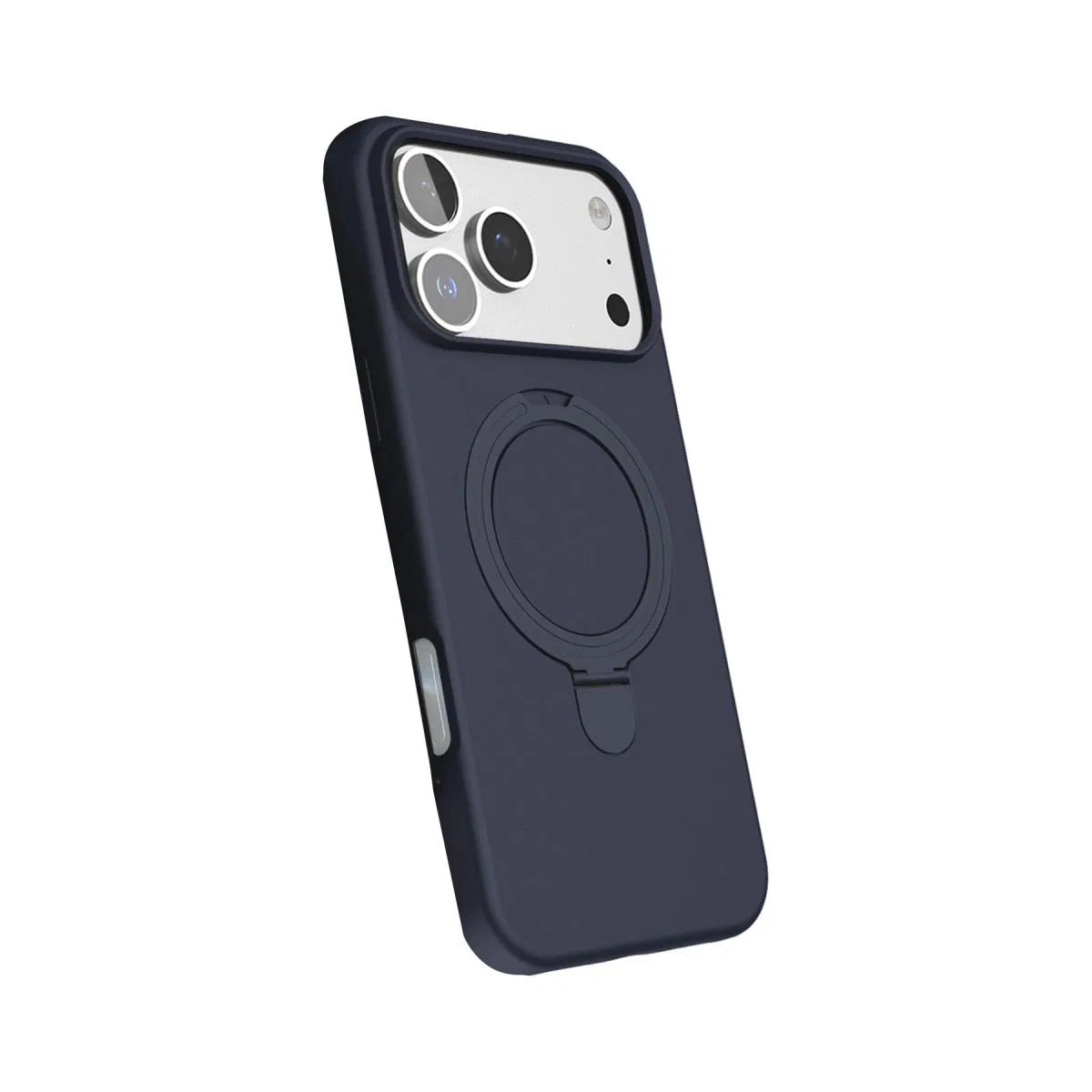 Apple İphone 17 Pro Max Regal Magsafe Standlı Kapak - Lacivert görsel 3
