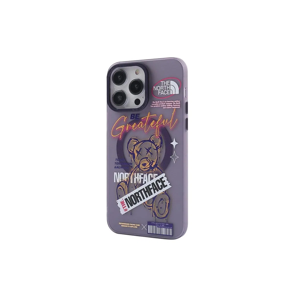 Apple İphone 14 Pro Kılıf Apollo Magneticsafe Desenli Kapak - Apollo Mor - 2 görsel 2