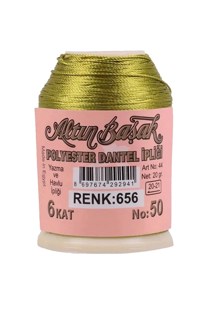 3 Adet Altınbaşak Oya ve Dantel İpi 20 gr - Royaleks - No: 042 - 034 - 656 görsel 4