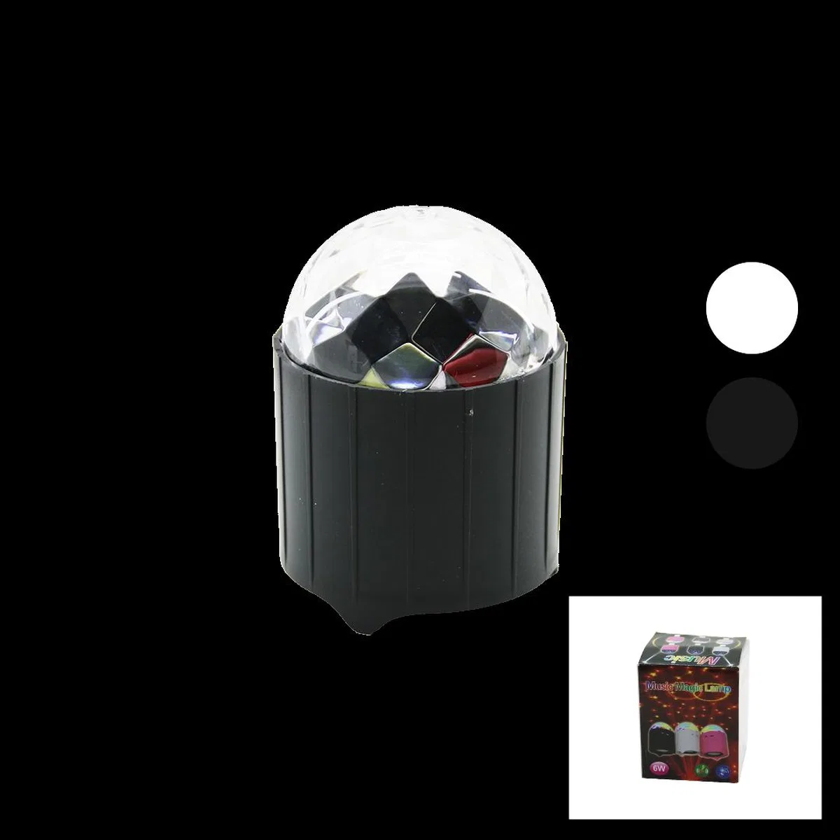 Mini LED Hoparlör Gece Lambası 6W (Type-C Şarjlı) görsel 3