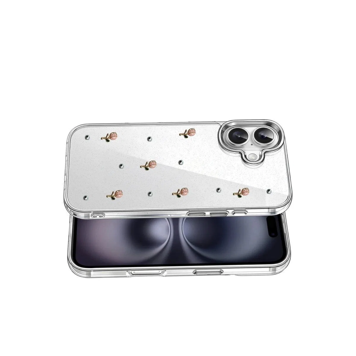 Apple İphone 16 Fiyonk Desenli Kapak - Desen 6 görsel 4