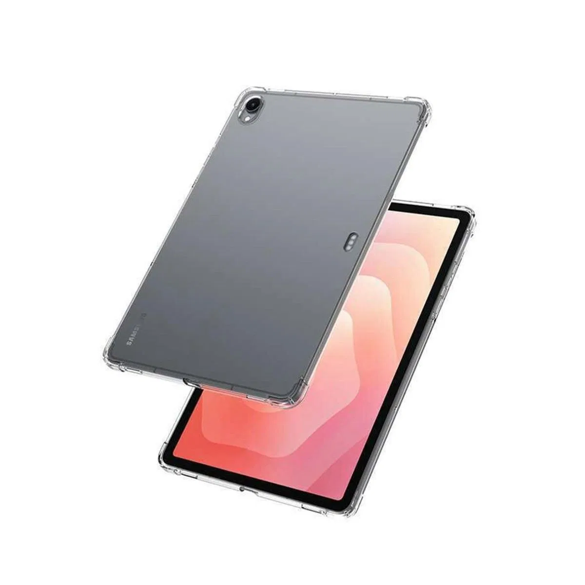 Samsung Galaxy Tab S11 Kılıf Anti Shock Tablet Silikon - Şeffaf görsel 2