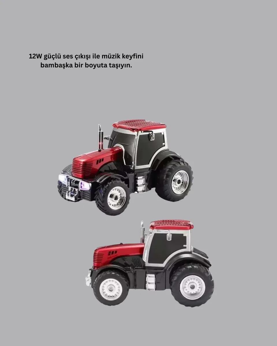 12W Güçlü Sesli TWS Destekli Bluetooth Hoparlör görsel 2
