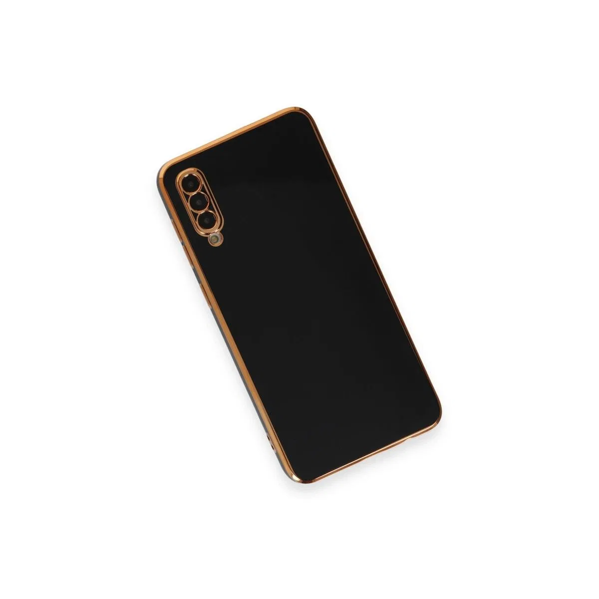 Samsung Galaxy A50 Kılıf Volet Silikon - Siyah görsel 3