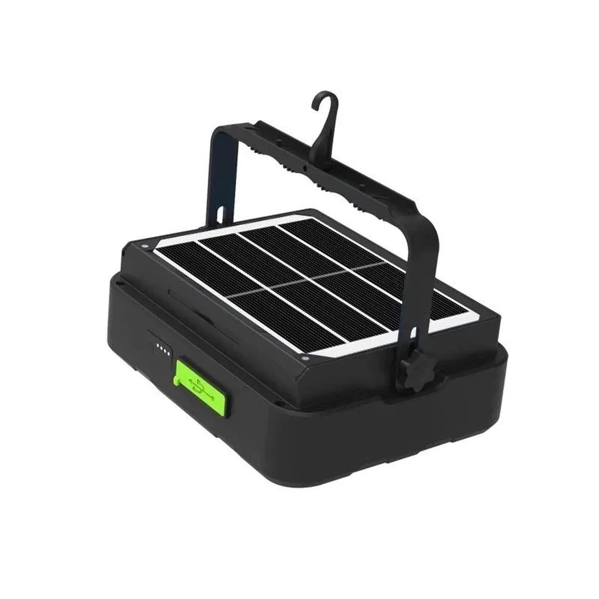 Wison Ws-5570 150 Watt Güneş Enerjili Solar Kamp Feneri Projektör görsel 2