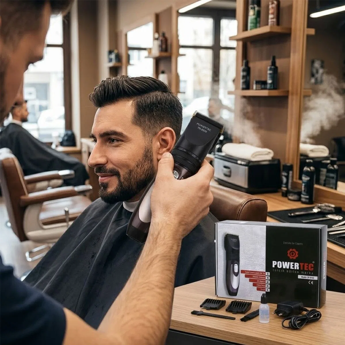 Şarjlı Traş Makinesi TR-6500 - Kablosuz, 6 Saat Pil görsel 3