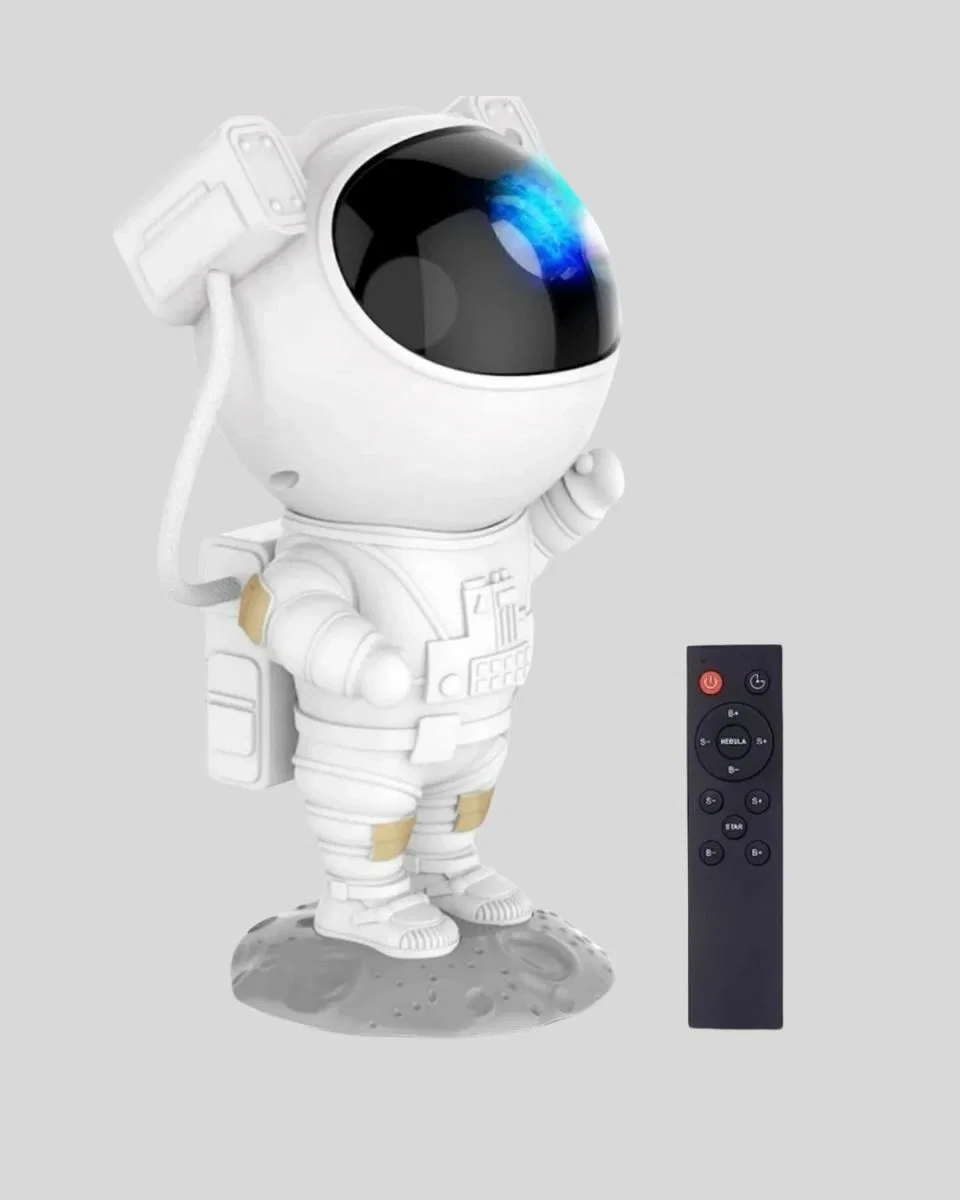 Astronot Galaksi Projeksiyon Lambası Bluetooth Bağlantılı Ve Uzaktan Kontrollü görsel 3
