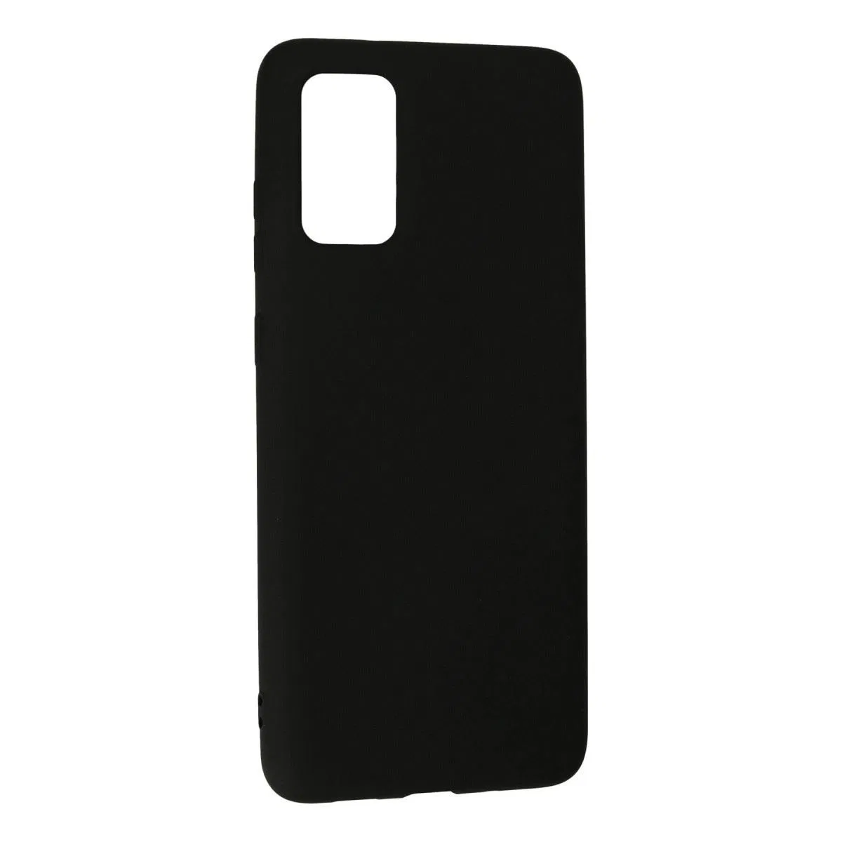 Samsung Galaxy S20 Plus Kılıf Nano İçi Kadife Silikon - Siyah görsel 3