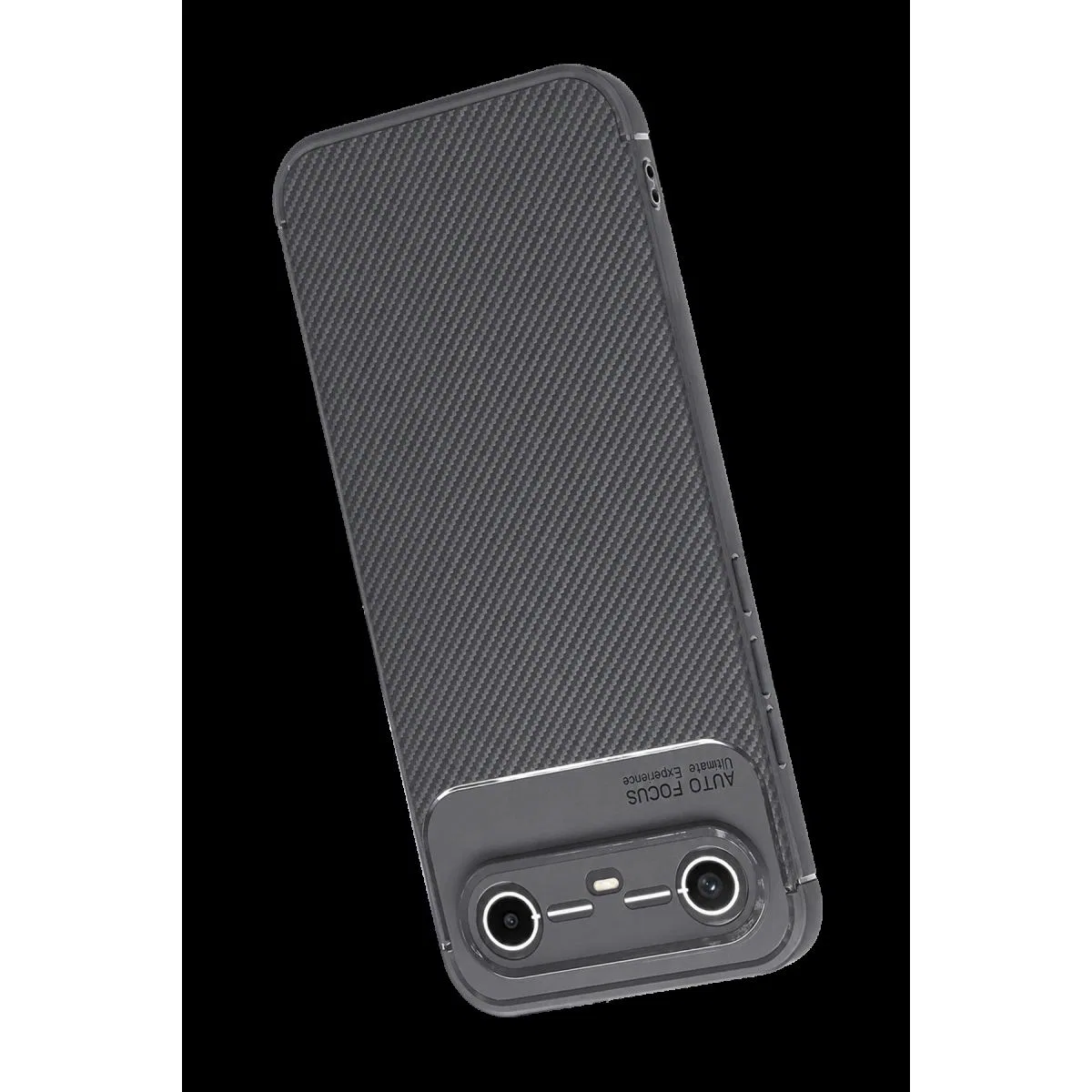 Tecno Spark Slim 5g Auto Focus Karbon Kapak - Gri görsel 4