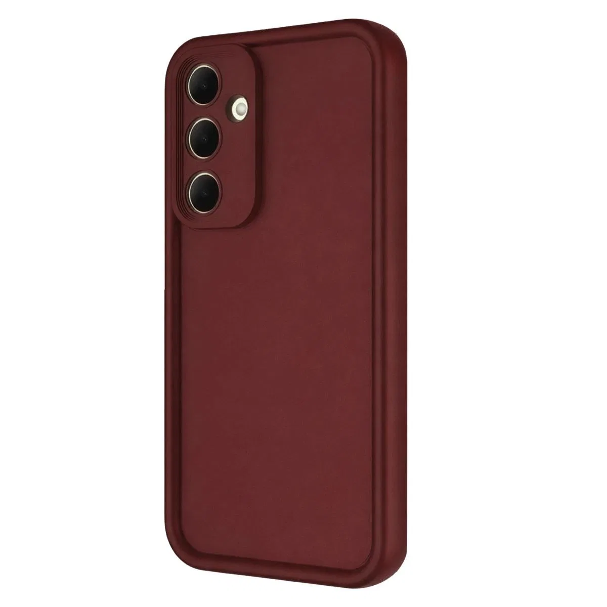 Samsung Galaxy A56 Kılıf Viera Silikon - Bordo görsel 2