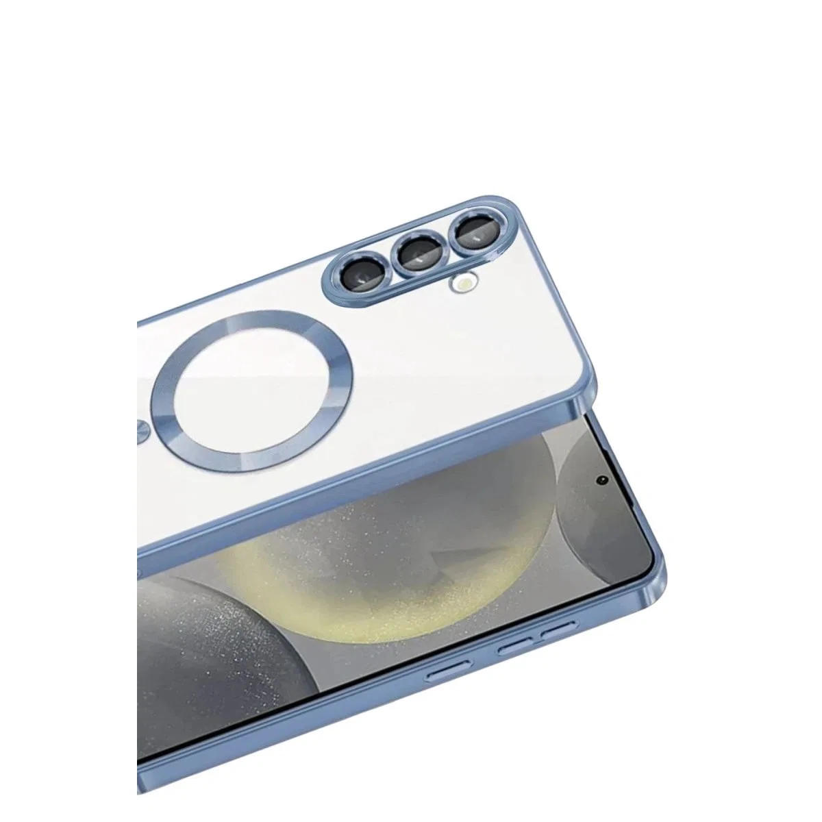 Samsung Galaxy S26 Plus Kross Magneticsafe Kapak - Sierra Blue görsel 2