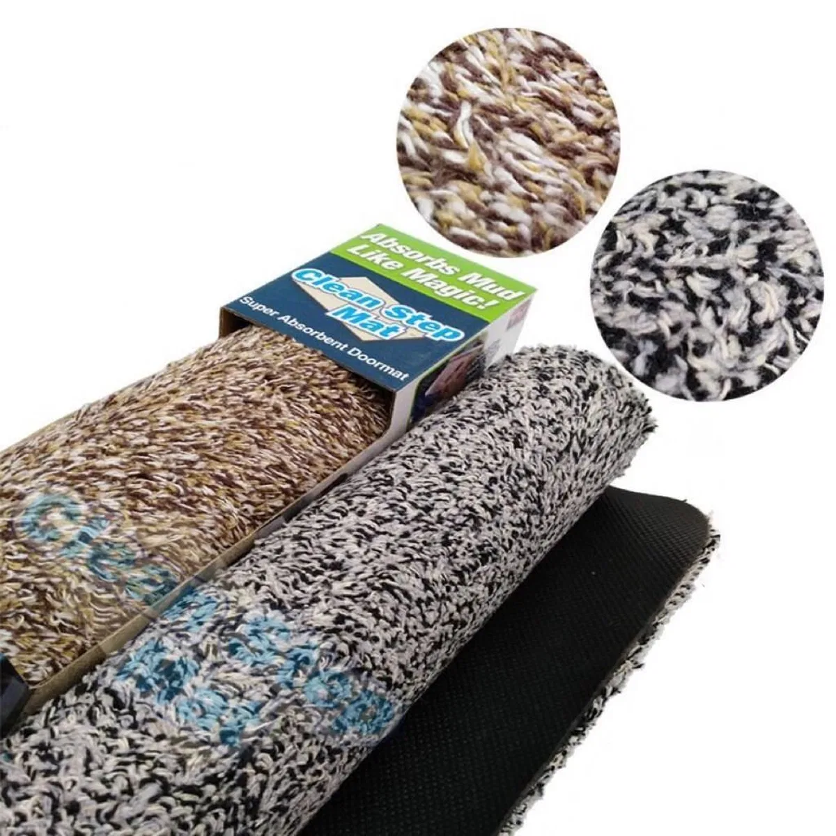 Clean Step Mat Yıkanabilir Mikrofiber Kir Toz Emici Iç-dış Ortam Paspas görsel 4