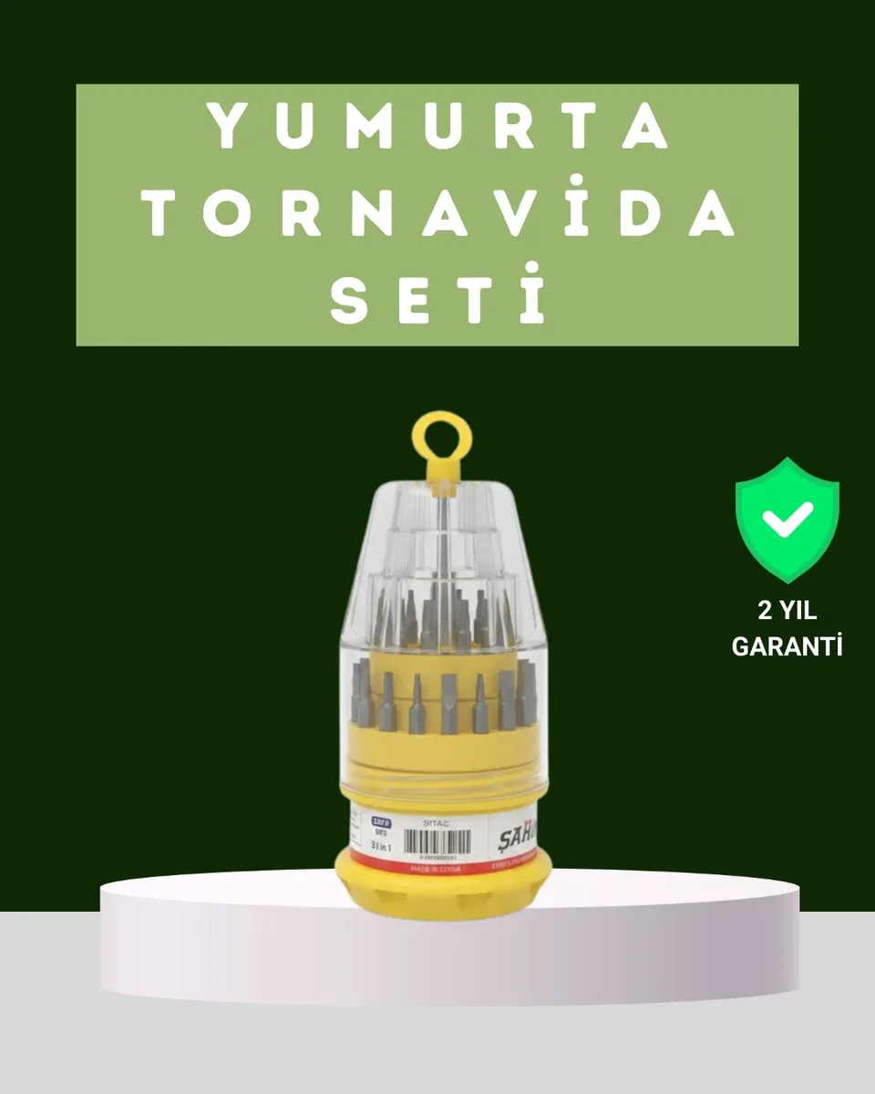 Ateşe Dayanıklı Tornavida Seti Elektronik Tamir İçin Çok Uçlu