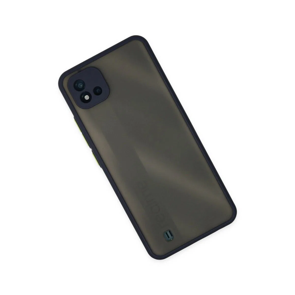 Realme C11 2021 Kılıf Montreal Silikon Kapak - Lacivert görsel 3