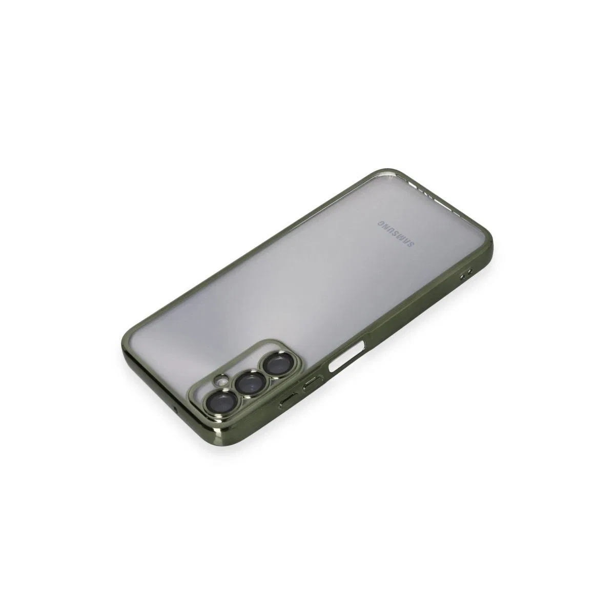 Samsung Galaxy A05s Kılıf Razer Lensli Silikon - Yeşil görsel 3