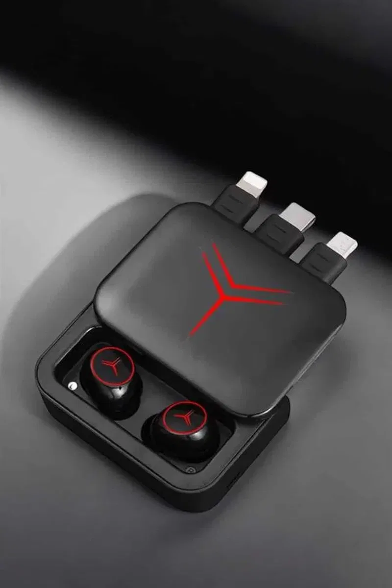 Powerbankli Kulaklık Bluetooth Bağlantılı Çoklu Bağlantı görsel 3