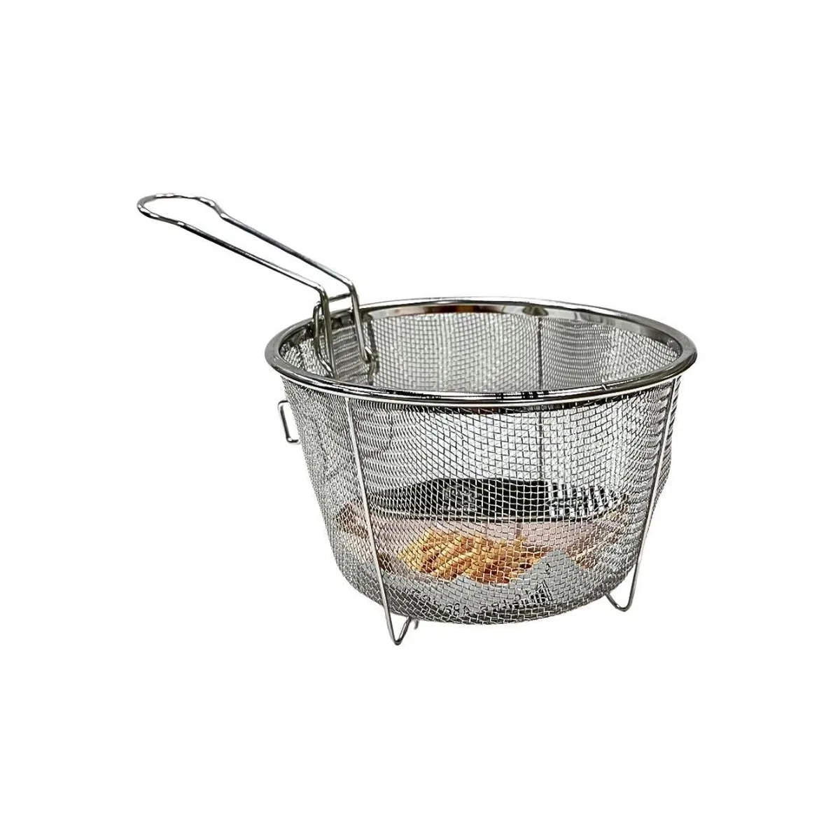 18 cm Metal Saplı Kızartmalık Süzgeç