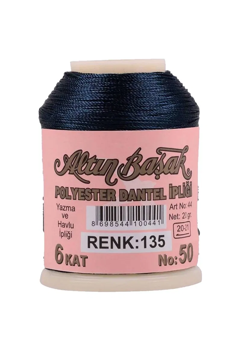 3 Adet Altınbaşak Oya ve Dantel İpi 20 gr - Royaleks - No: 135 görsel 3
