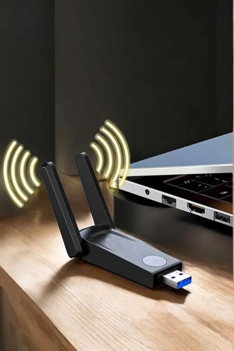 Dual Band Wifi Alıcı Adaptör USB 3. 0 Destekli görsel 4