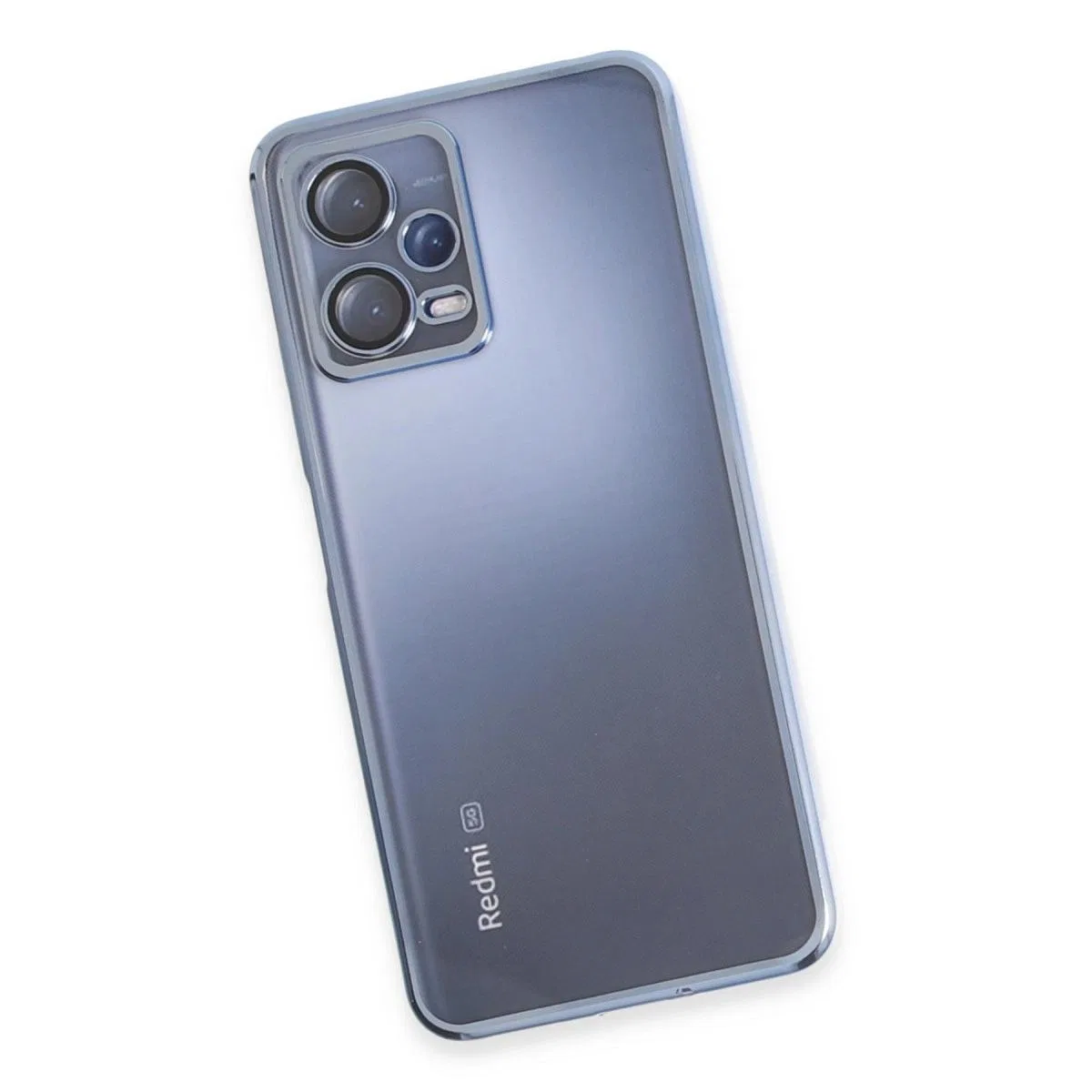 Xiaomi Redmi Note 12 5g Kılıf Razer Lensli Silikon - Açık Mavi görsel 3