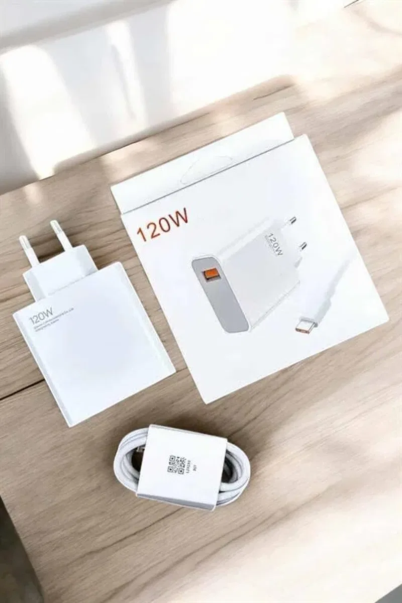 Type-C 120W Şarj Aleti Hızlı Şarj Turbo Yeni Nesil görsel 3
