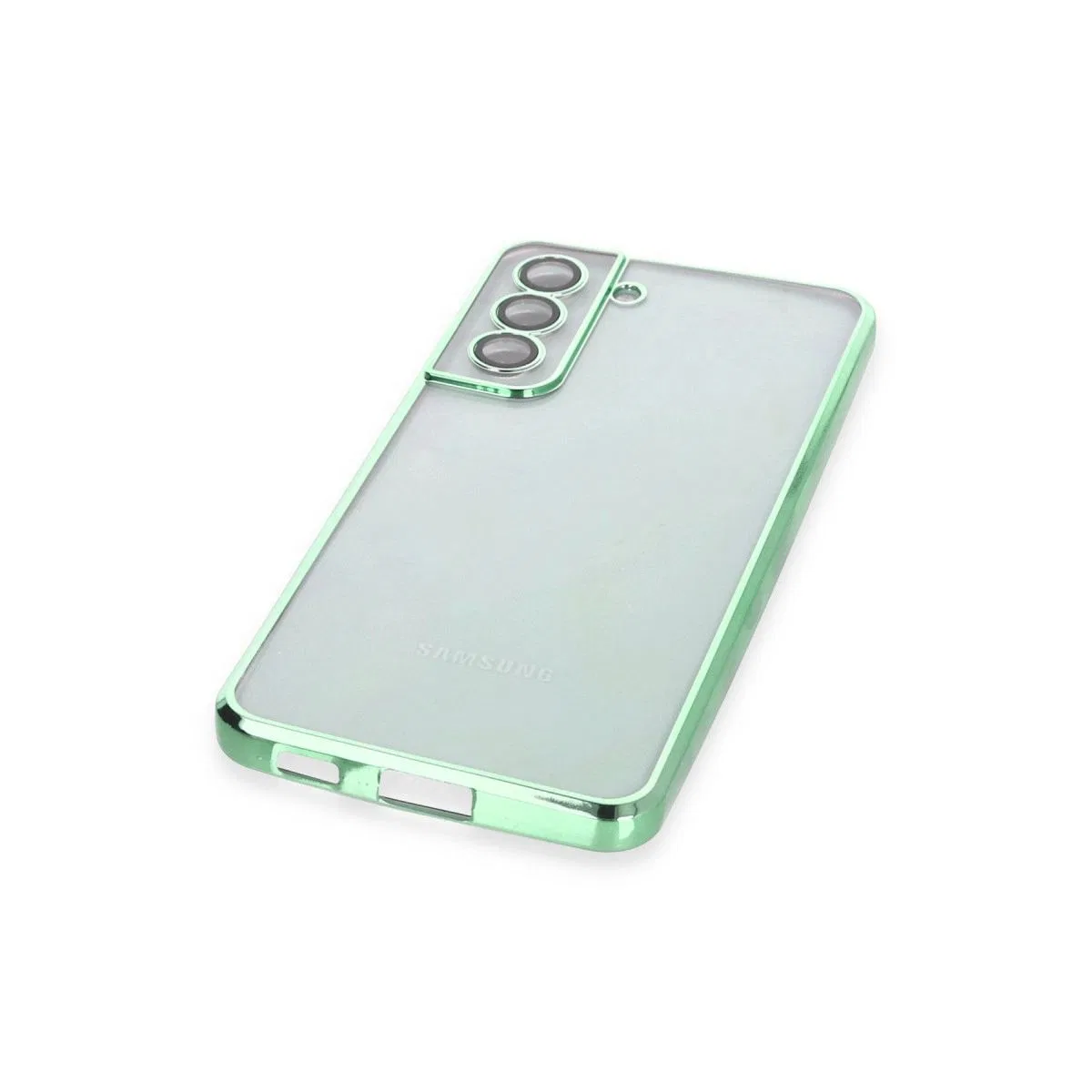 Samsung Galaxy S21 Fe Kılıf Razer Lensli Silikon - Yeşil görsel 4