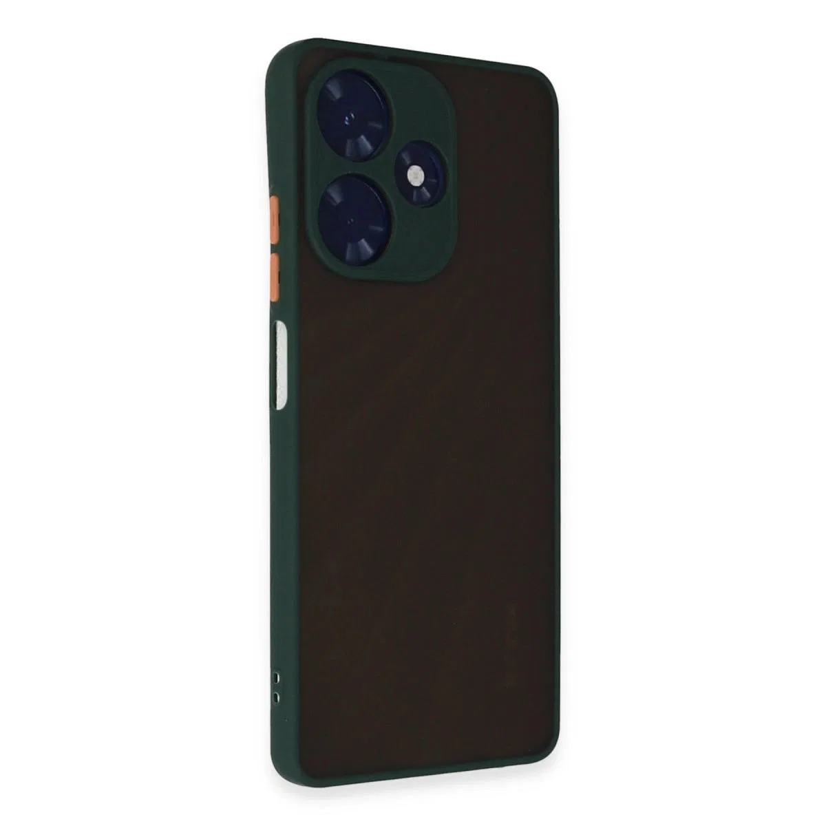 İnfinix Hot 30 4g Kılıf Montreal Silikon Kapak - Yeşil görsel 2