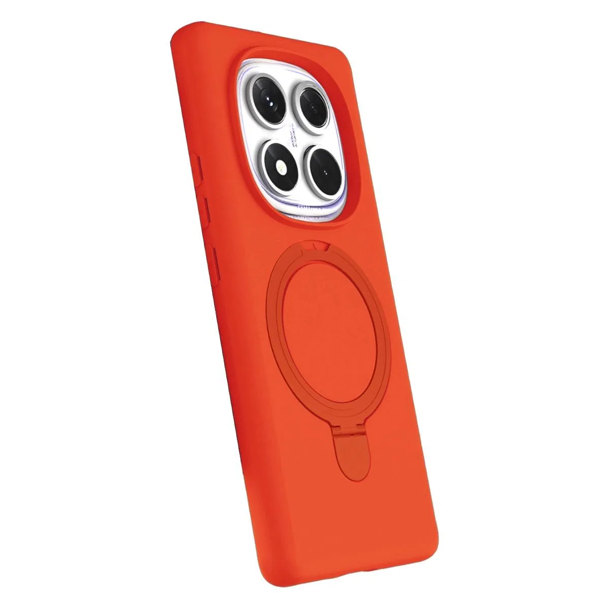 Xiaomi Redmi Note 14 Pro 4g Regal Magsafe Standlı Kapak - Turuncu görsel 2