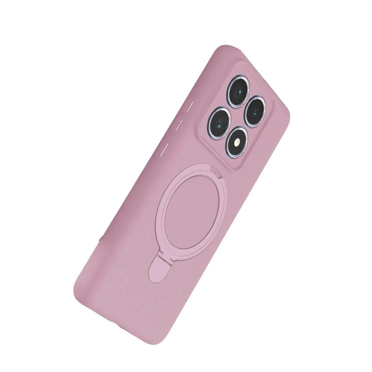 Xiaomi Mi 14t Pro Regal Magsafe Standlı Kapak - Açık Pembe görsel 3