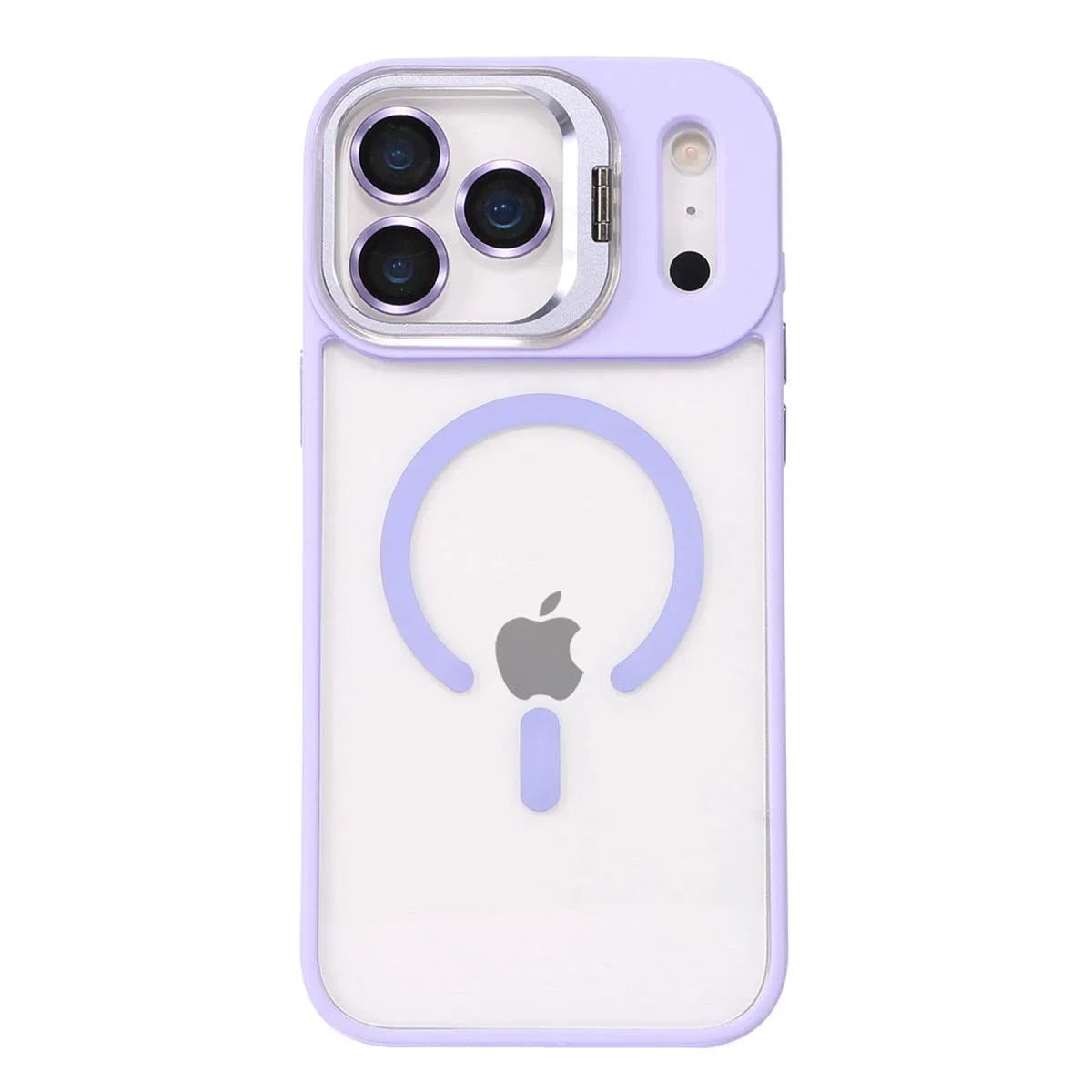Joko Apple İphone 17 Pro Max Remim Lensli Magsafe Standlı Kapak - Lila görsel 2