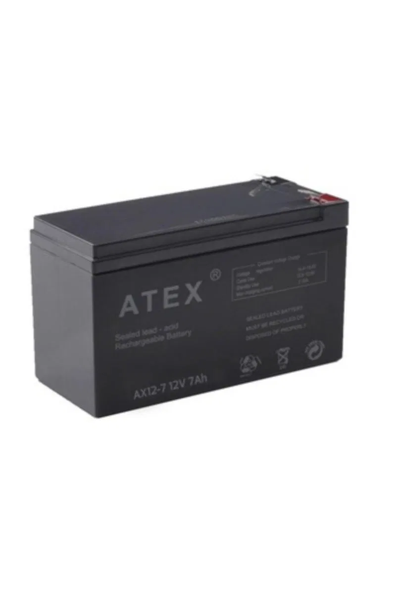Atex 12 V 7 Ah Kuru Akü