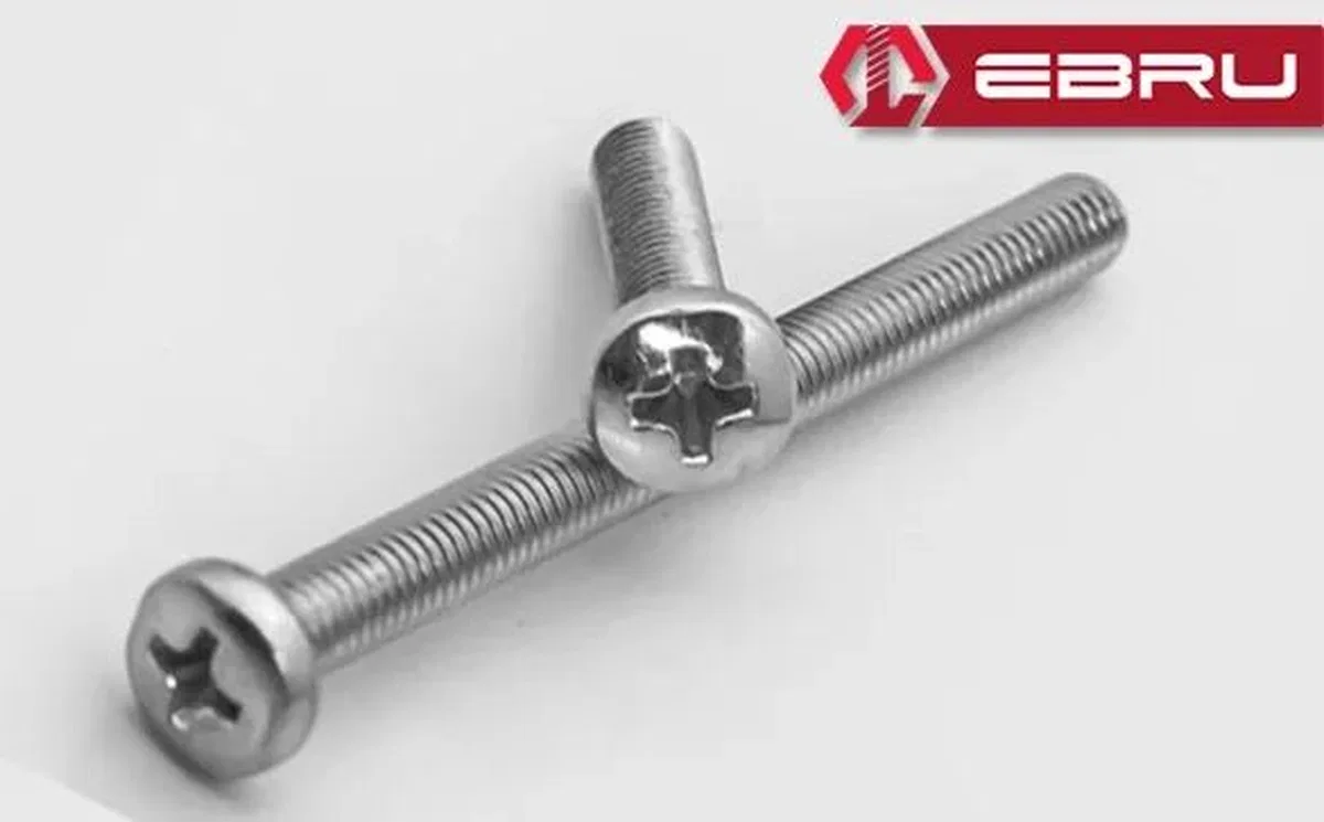 Yuvarlak Yıldız Başlı Ysb Civata M6x70 - 100 Adet